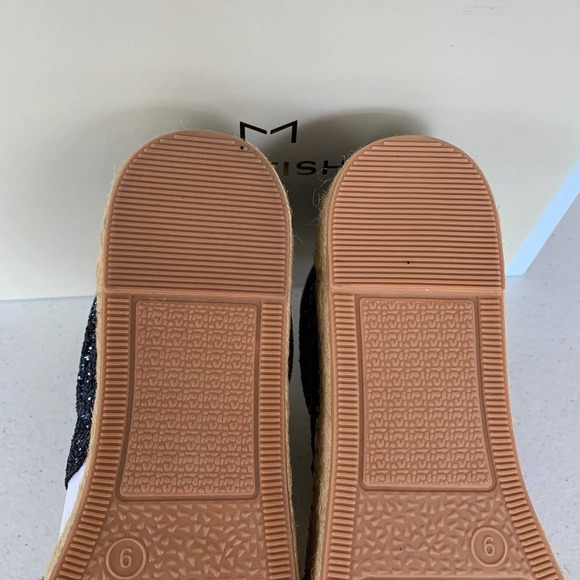 Marc Fisher Margo2 Glitter Lace up Espadrille Sneakers Women's US 9 M NEW - Picture 7 of 10